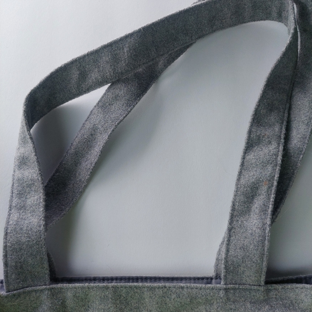 Philosophy Bag Gray Handbag Tote Cosmetic Bag - Picture 3 of 4